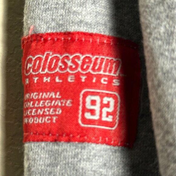 Colosseum Texas Tech Red Raiders University Hoodie Men S Embroidered Red College - Picture 7 of 12